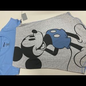 Junior Scoop Neck Tunic Standing Mickey,